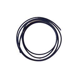 Jonc noir semi-rigide diamètre 5.5mm